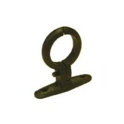 Black Malleable Screw-on Pipe Brackets