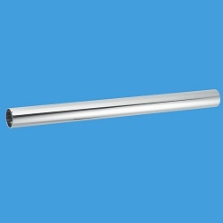 McAlpine Chrome Plated Brass Pipe