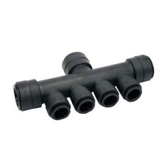 John Guest Speedfit 4 Port Rail Manifold 22mm x 10mm