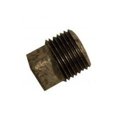 Black Malleable Iron 3/4" Plain Plug