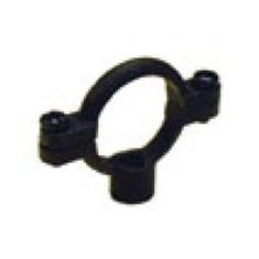 Black Malleable Iron 3/8" Single Pipe Munsen Ring