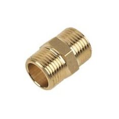 Brass Hexagon Nipple 1/2"