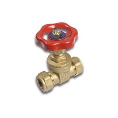 Compression 15mm Wheel Head Gate Valve