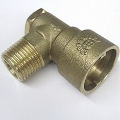 Cooker Bayonet Hose Angled Plug in Socket