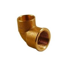 End Feed 15mm x 1/2" Female Iron Elbow