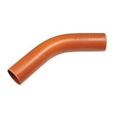 FloPlast D283 110mm Underground Drainage 45° Plain Ended Long Radius Bend