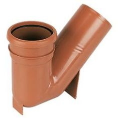 FloPlast D500 110mm Underground Drainage Universal Gully Trap