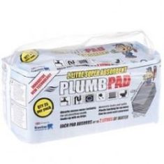 Gravitas PLUMBPAD Absorbent Pads Pack Of 25