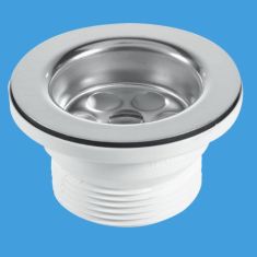 McAlpine BSW10P 1½" Centre Pin Bath Waste With Plug