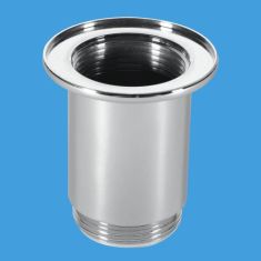 McAlpine GWAL-CB 1¼" Chrome Plated Brass Shroud For Basin Waste