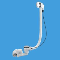 McAlpine PUB-PB-1M 1½" Pop-Up Push Button Bath Waste And Overflow 1m Cable