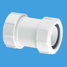 McAlpine S28M 1¼" Straight Connector