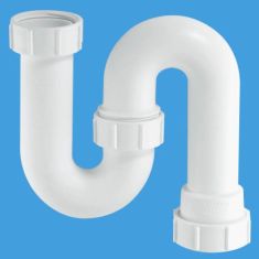 McAlpine SB10 1¼" Tubular Swivel 'S' Trap 75mm Water Seal