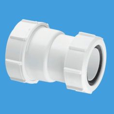 McAlpine ST28M 1½" x 1¼" Straight Connector