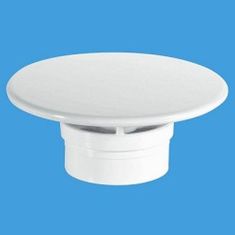 McAlpine STW70WHM 1½" x 70mm White Mushroom Flange For 1½" Trap