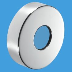 McAlpine WALLFLANGE-CP32 32mm European Chrome Brass Wall Flange