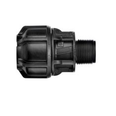 Philmac 9255 Metric/Imperial End Connector 40mm (1 ¼") x (1 ½") Male Iron BSP