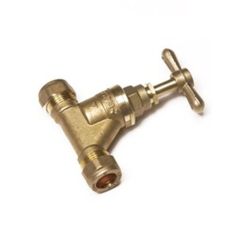 Wessex Brass 28mm Compression Stopcock