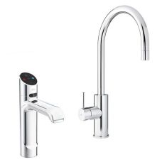 Zip HydroTap Classic Plus H55806Z00UK Boiling Water + Hot And Cold Arc Mixer Chrome Tap - 160 Cups Per Hr