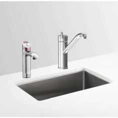 Zip HydroTap HT1775UK G4 BCSH160/175G4 5 In 1 Boiling, Chilled & Sparkling Chrome With Standard Hot & Cold Mixer Tap