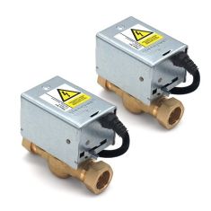 Honeywell V4043H1056/TW Twin Pack 2 Port Motorised Zone Valve 22mm